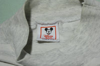 Mickey Mouse Mock Collar Vintage Distressed 80's T-Shirt Disney Made in USA