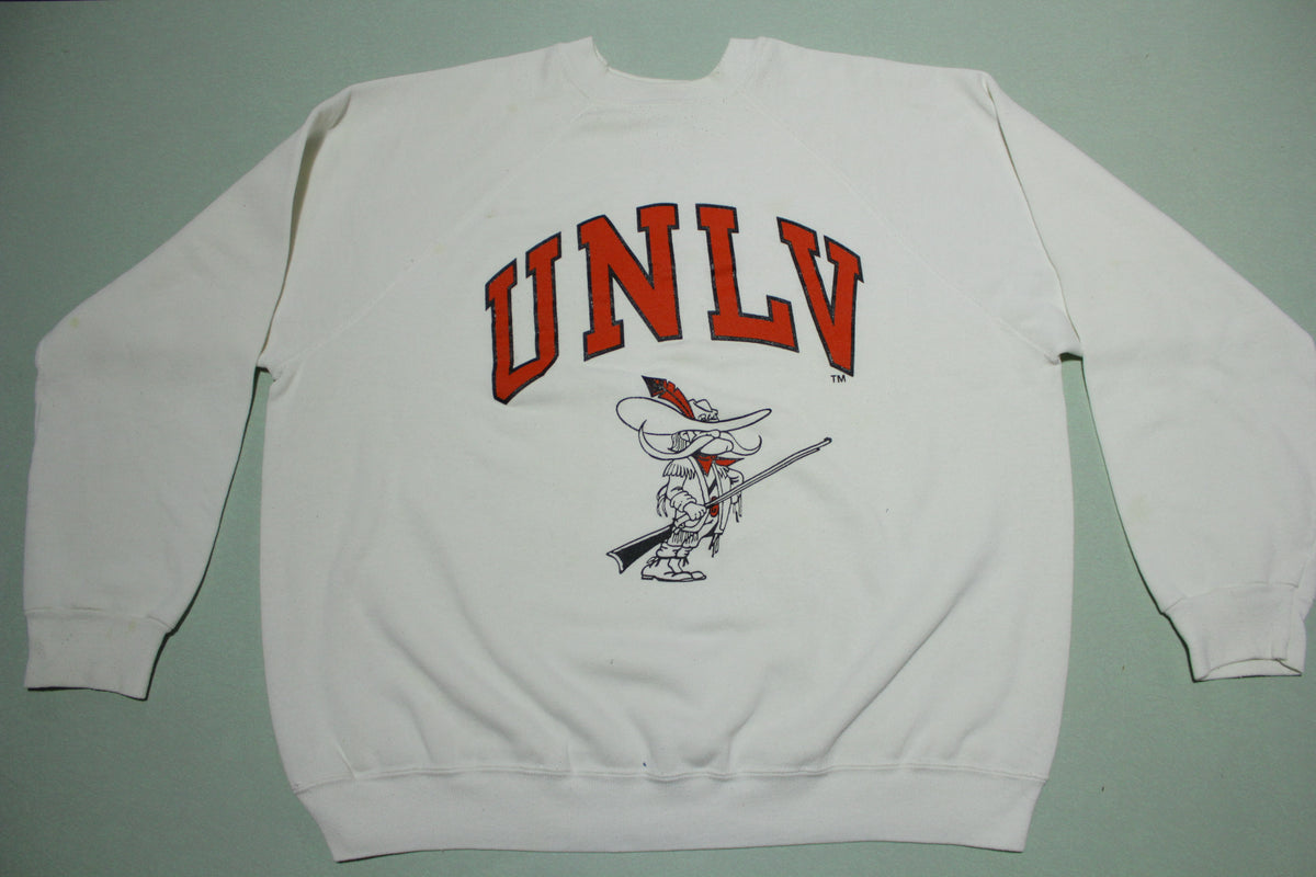 UNLV Runnin Rebels Vintage 90's Big Mascot Crewneck Collegiate Sweatshirt