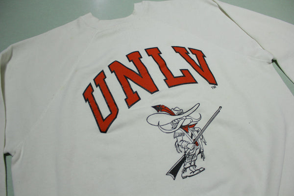 UNLV Runnin Rebels Vintage 90's Big Mascot Crewneck Collegiate Sweatshirt