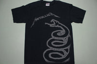 Metallica 2006 Black Album Snake Graphic Hanes T-Shirt