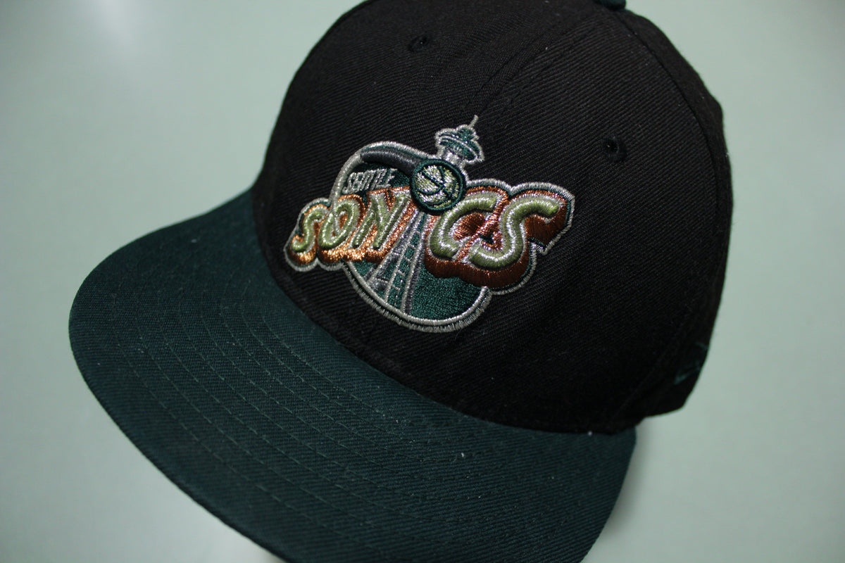NBA, Accessories, Vintage Seattle Supersonics Snapback Nba Hat