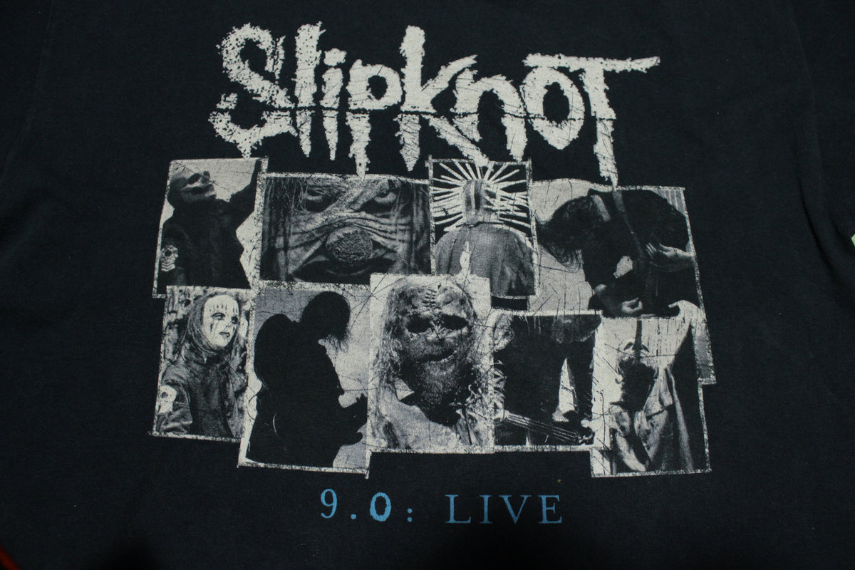 Slipknot 2004 Hanes T-Shirt 9.0: Live Heavy Metal Blister Exists Tee