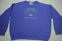 Seattle Seahawks Vintage 90s Lee Sport Made in USA Crewneck Sweatshirt