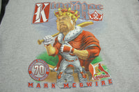 Mark McGwire Vintage King Mac 70 HR 1998 90's Crewneck Starter USA Sweatshirt