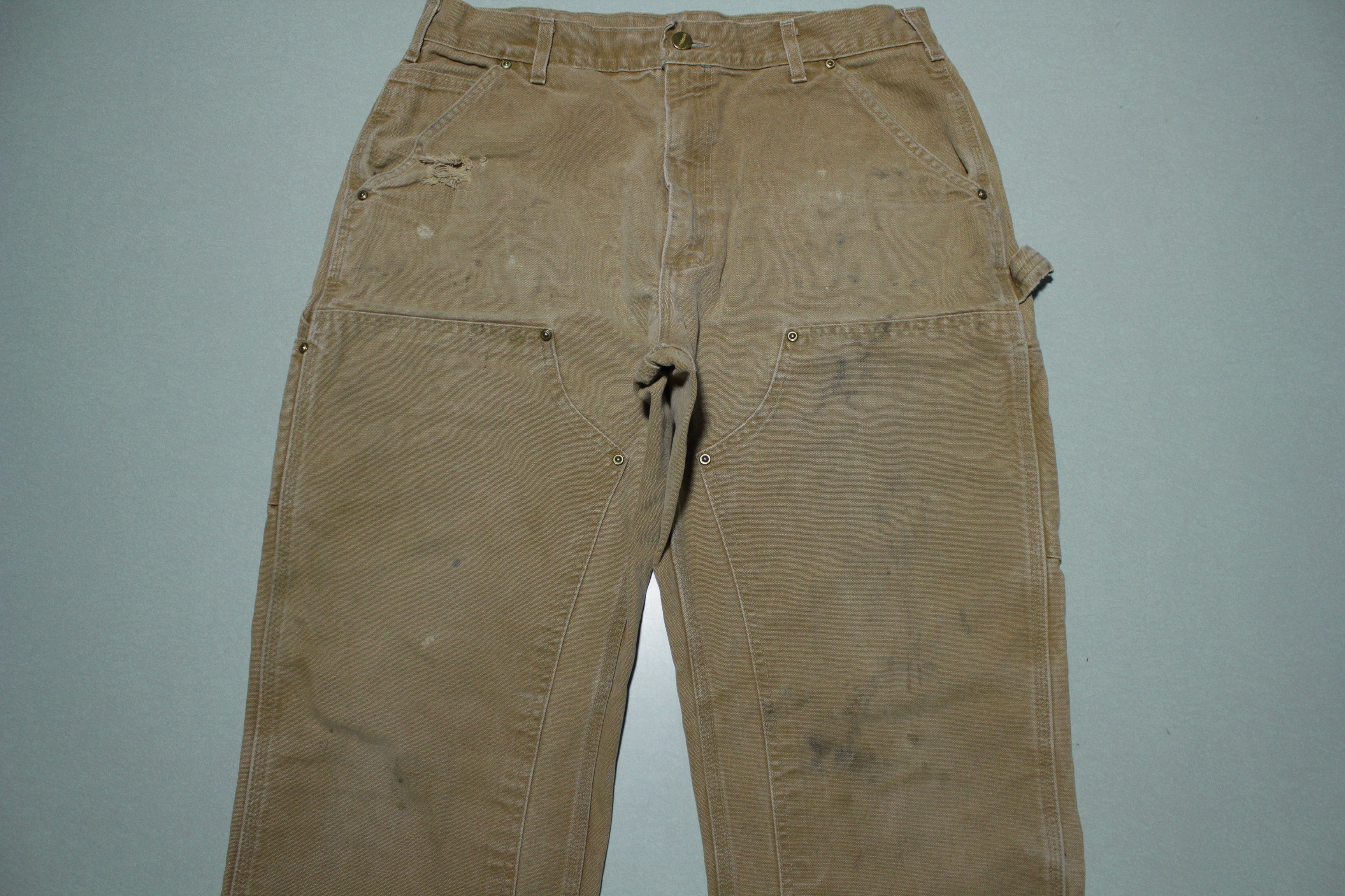 Carhartt Vintage Distressed B01 Double Knee Front Work