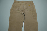 Carhartt Vintage Distressed B01 Double Knee Front Work Construction Utility Pants