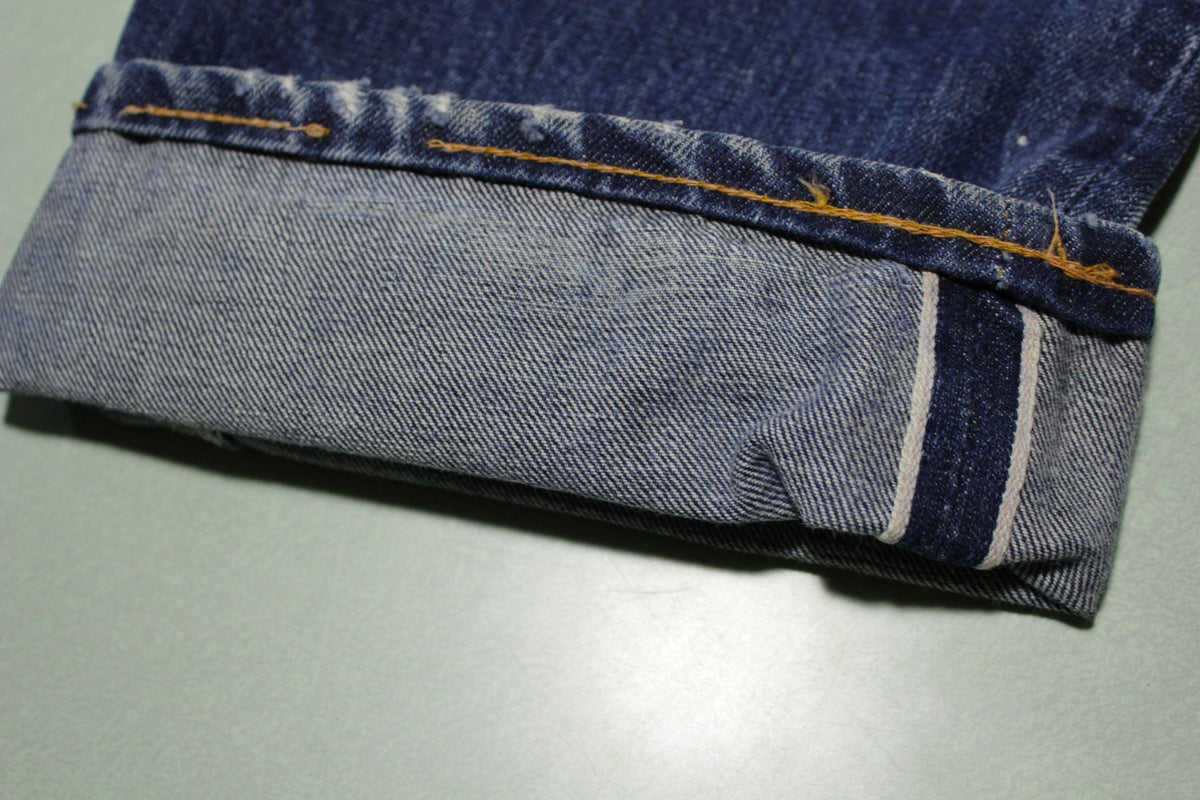 LEVI'S LVC 505-0217 Jeans Selvedge Big E Patched Men's W29 L32.5  (Actual) $278
