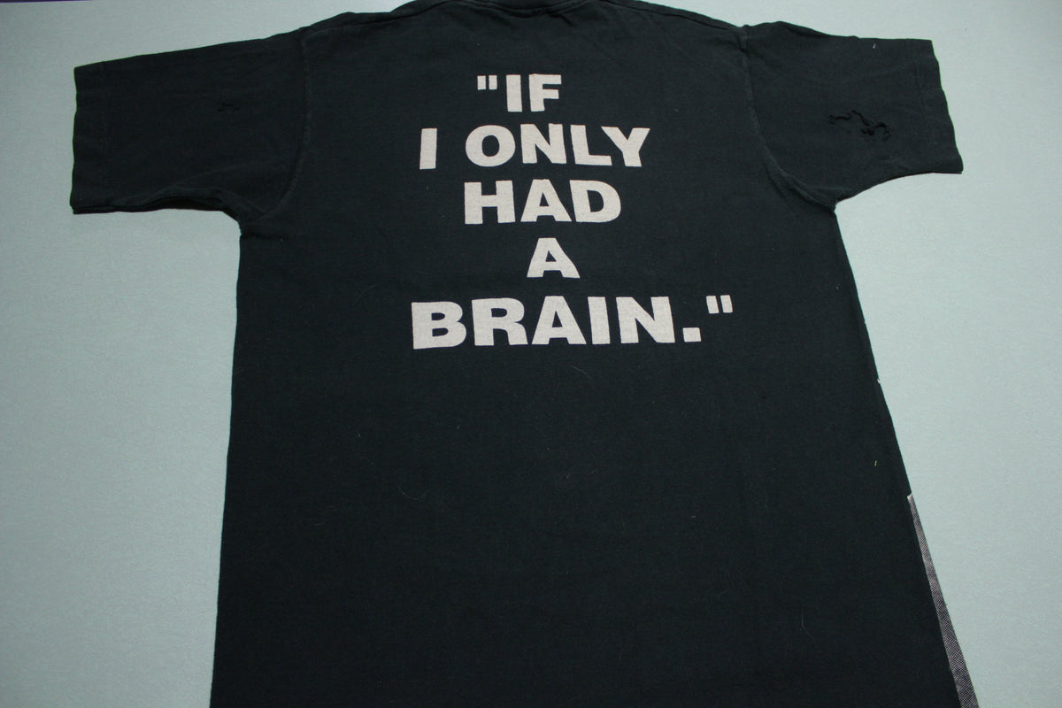 Wizard of Oz Stanley Desantis Vintage Licensed 1992 Only Had A Brain Single Stitch T-Shirt
