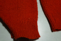 Brentwood Mohrtex Sportswear Virgin Texas Mohan 60's Vibrant Red Sweater