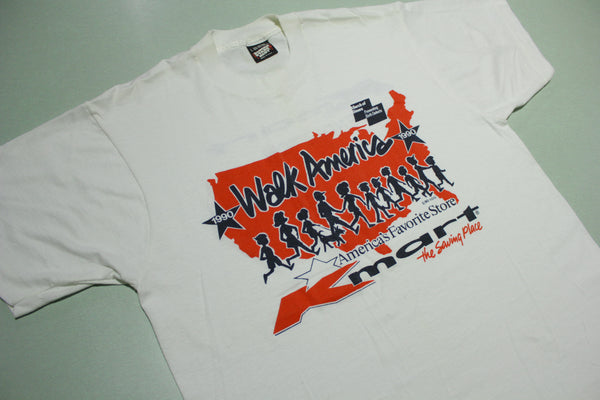 Kmart 1990 Vintage Walk America March of Dimes Screen Stars Single Stitch T-Shirt
