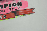 John Force GTX Castrol World Champion Back to Back L.A. Vintage 90s T-Shirt