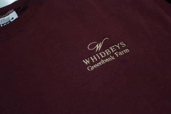 Whidbeys Greenbank Farm Vintage 90's Lee Made in USA Crewneck Sweatshirt