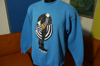 Get Your Head Out of Your Ass REF!! Classic 1991 90s Vtg Hockey Sweatshirt USA