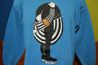 Get Your Head Out of Your Ass REF!! Classic 1991 90s Vtg Hockey Sweatshirt USA