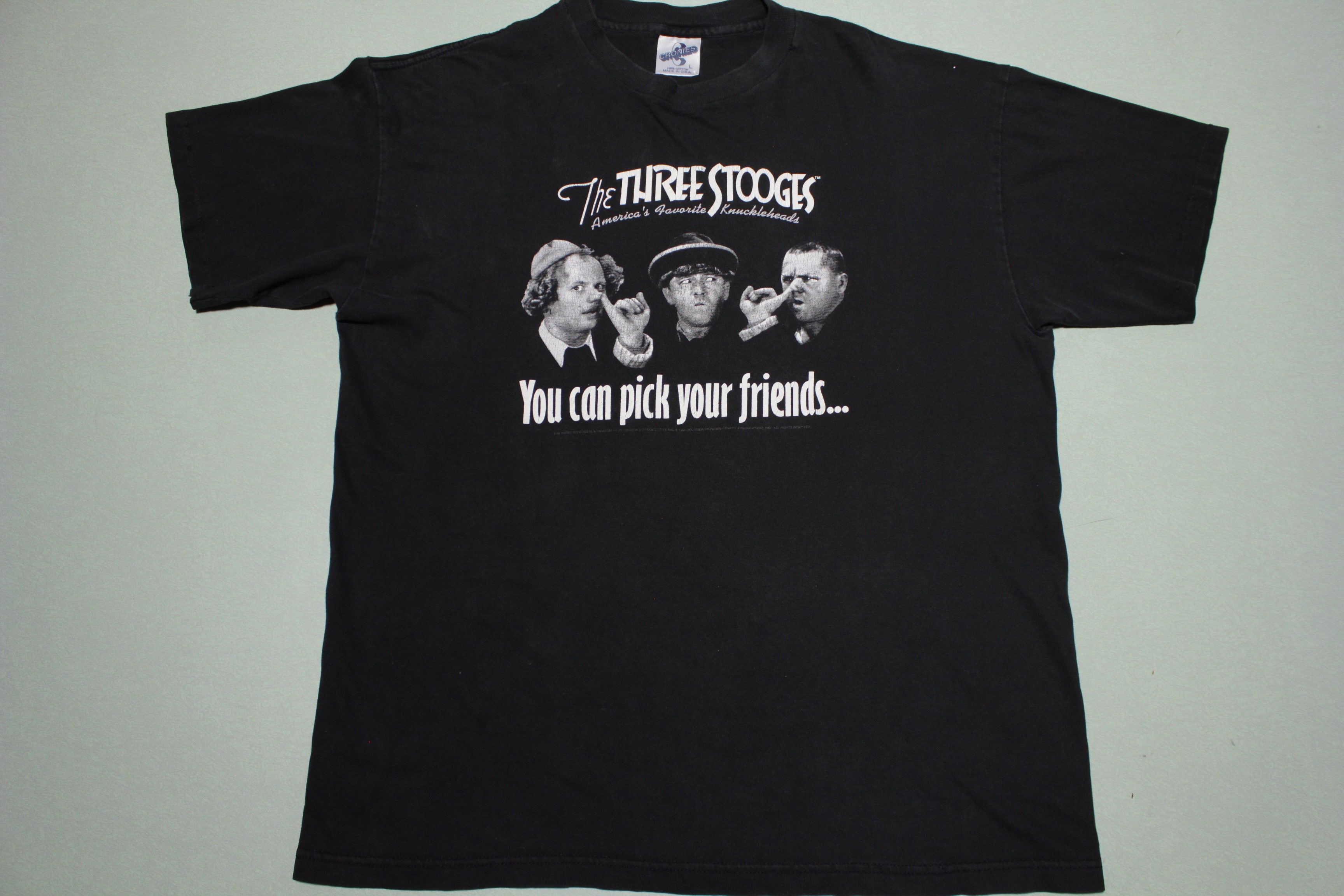 Three Stooges 1995 You Can Pick Your Friends Vintage Cronies USA