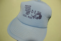 Truck Road-E-O 1987 Vintage 80's Yakima WA Trucker Snapback Adjustable Hat