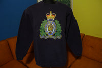 Royal Canadian Mounted Police Official Baphomet Satanic 80s Sweatshirt