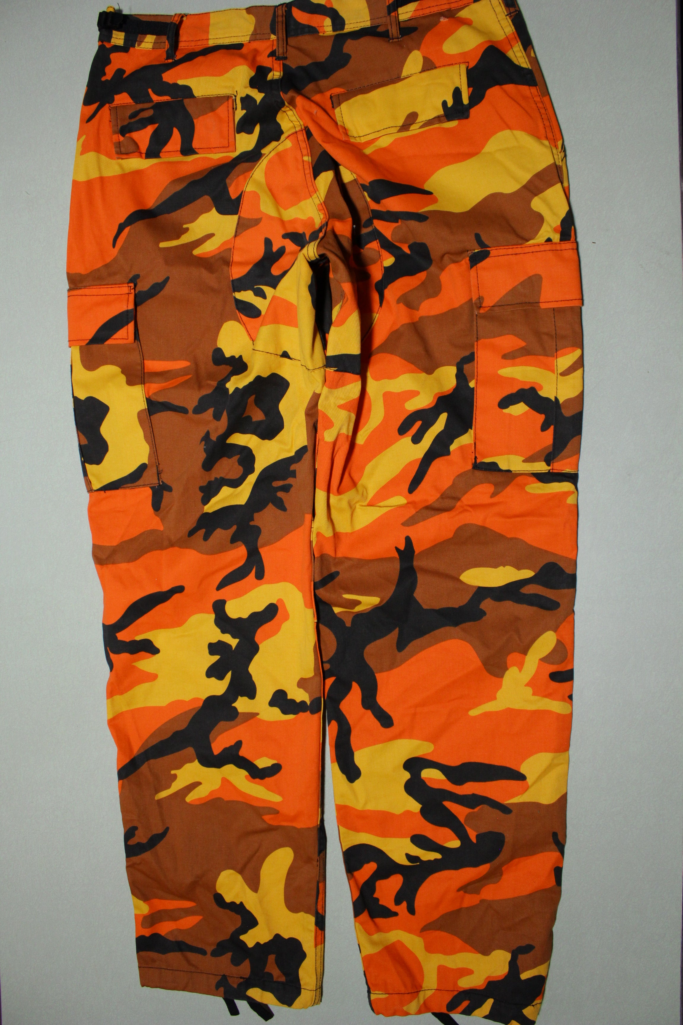 Savage Orange Camo Army Pants - Poly/Cotton