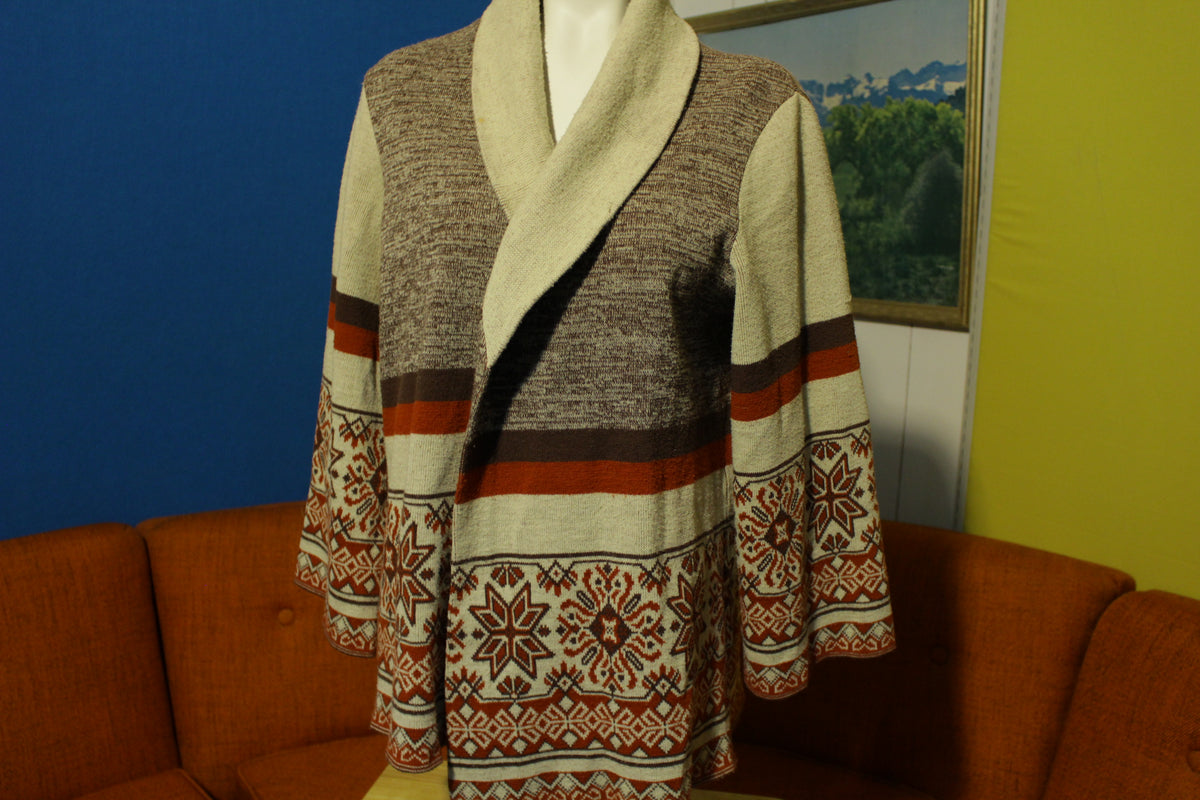 The Fashion Place Sears Roebuck Women's Vintage 70's Cowl Neck Sweater Cream