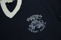 Peninsula 4WD Monster Truck Newport News VA Vintage 80's Sportswear USA T-Shirt