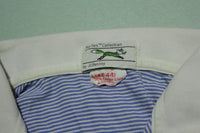 JCPenney The Fox Collection Vintage 80's Striped Golf Tennis Polo Shirt