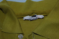 Grand Slam By Munsingwear Permanent Press Soil Ban Vintage 70's Gold Penguin Polo Shirt