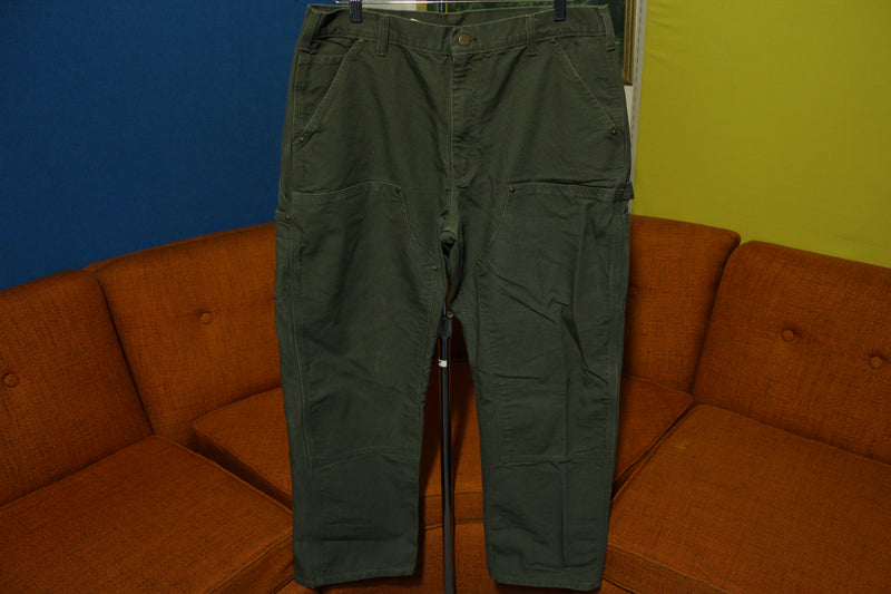 Carhartt B136 MOS 36x30 Washed Duck Work Pants NEW!! Canvas Double Kne ...