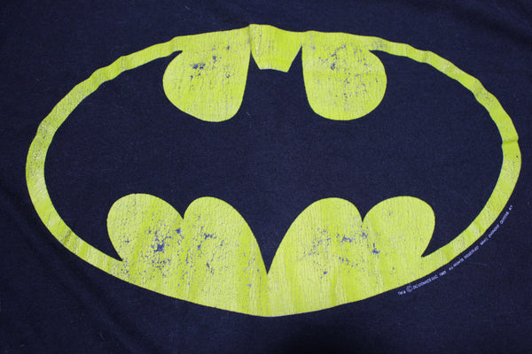 Batman Wing Logo Vintage 80s 1965 DC Comic Changes Single Stitch Comic T-Shirt