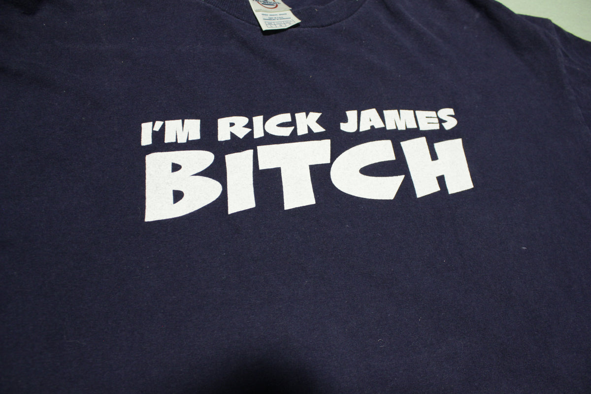 I'm Rick James Bitch 2004 Dave Chappelle Skit Vintage Comedy T-Shirt