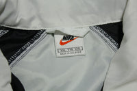 Nike 90s Vintage Black White Tag Half Zip Pullover Track Jacket Windbreaker