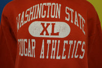 Washington State Cougar Athletics XL WSU Vintage 80s USA Russell Hoodie Sweatshirt