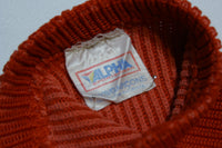 Alpha Sportswear Vtg 80s Canadians Red White Blue Boys Hockey Socks Shin Guard