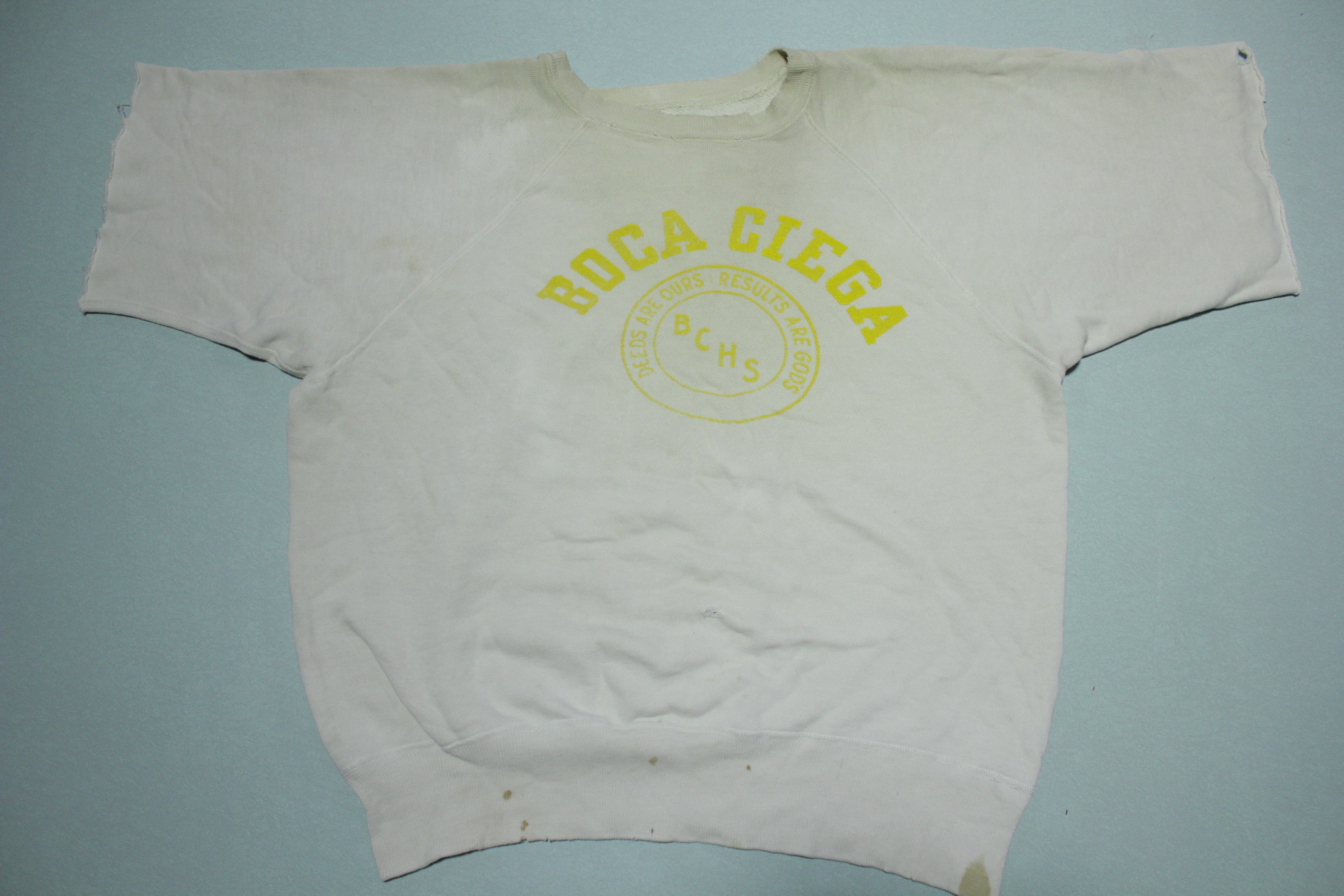 Boca Ciega BCHS High School Florida Vintage 60's Deeds Gods Cut