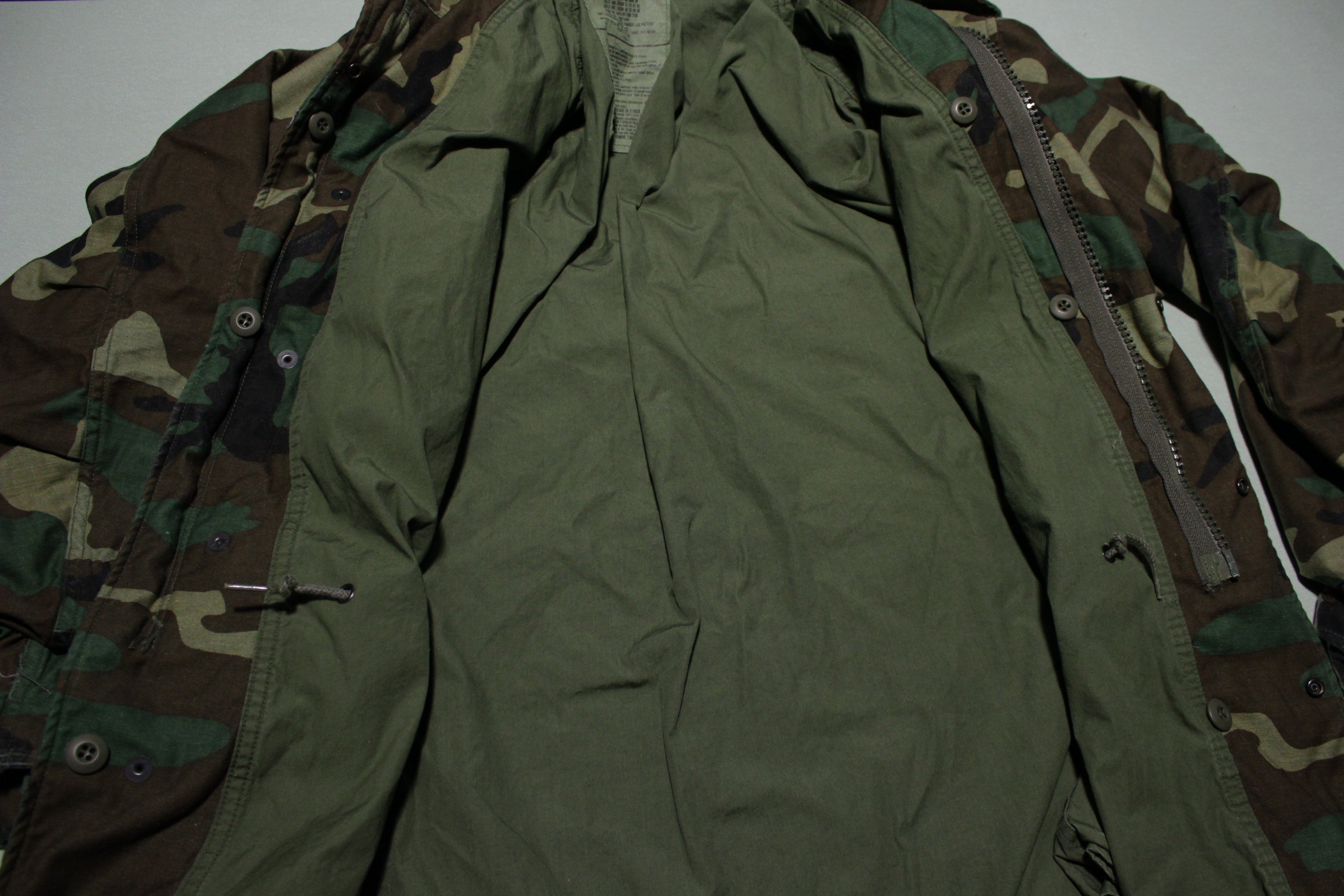 USGI Field Jacket Medium Short Woodland Camo BDU Cold