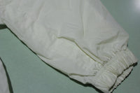 Nike Vintage 90's Center Swoosh Check Cocaine White V-Neck Pullover Windbreaker Jacket