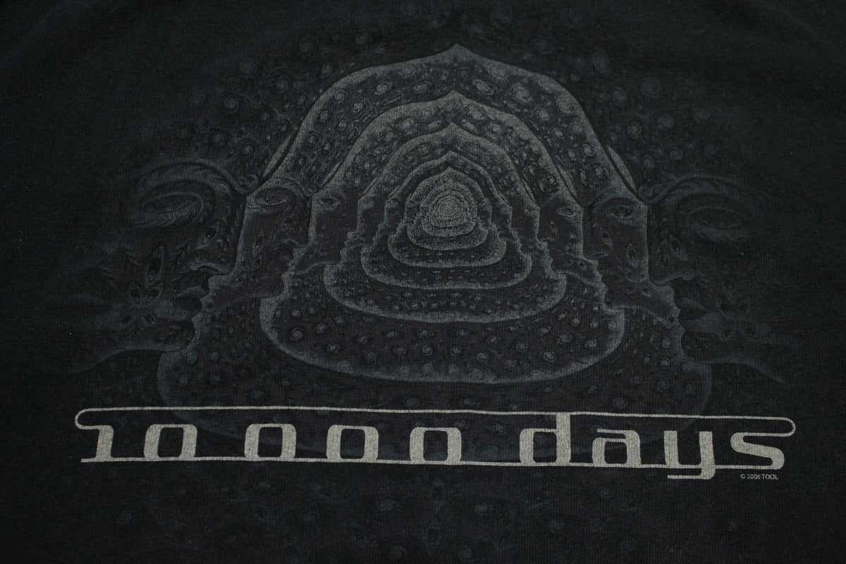 Tool 2006 10,000 Days Vintage Concert Tour Band T-Shirt