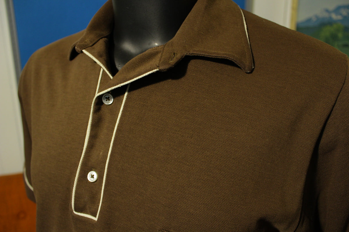 kom sammen tidligste Misvisende Munsingwear Vintage Penguin 80s Grand Slam Polo Shirt. Brown Medium –  thefuzzyfelt