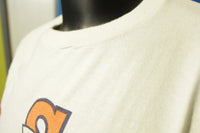 Syracuse University 80's 90's The Game Orangemen Orange Collegiate Vtg T-Shirt