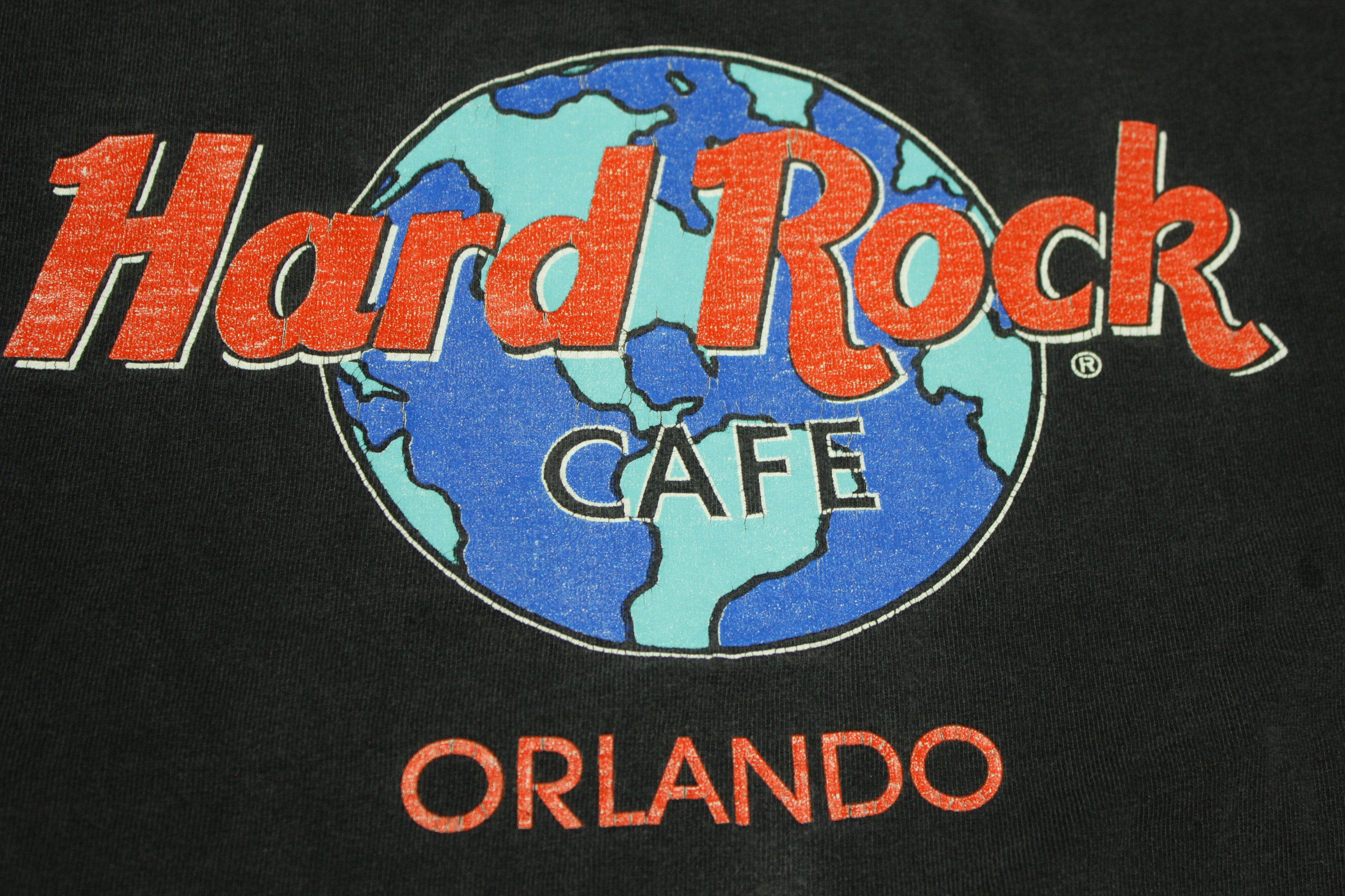 Hard Rock Cafe Orlando Vintage 90s Single Stitch Made in USA