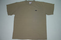 Nike Embroidered Spellout Chest Hit Vintage 90's 00's Distressed Basic Essential T-Shirt