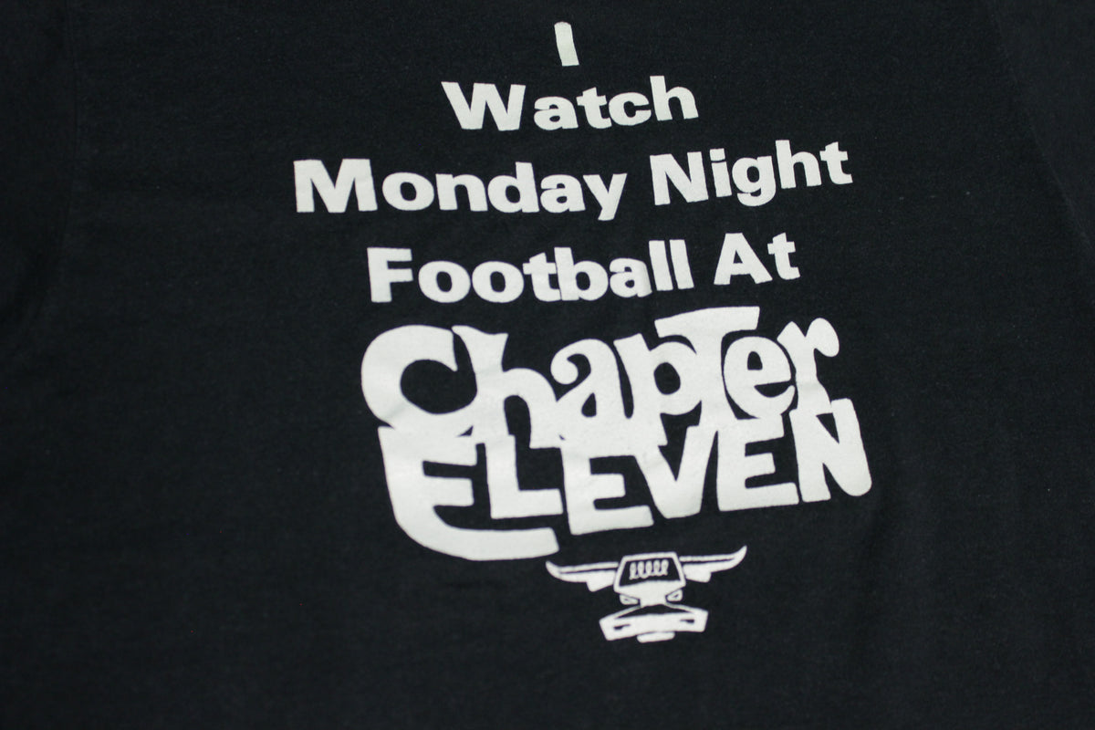 Chapter Eleven Monday Night Football Vintage 80's Hanes Fifty Fifty Single Stitch T-Shirt