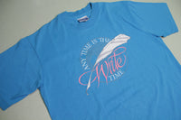 Any Time Is The Write Time Vintage Hanes USA 80's Single Stitch T-Shirt