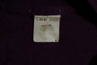 Fruit Of The Loom Vtg Square Selvedge Pocket Single Stitch 80s USA Blank T-Shirt