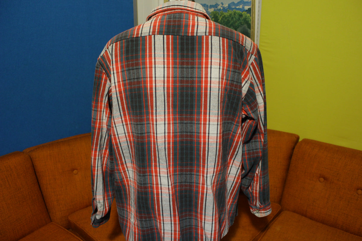 Carhartt Rugged Outdoor Wear Heavy Duty Mens 2X-Large USA Flannel Work Shirt