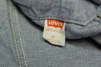 Levis Strauss & Co 70506 0214 Vintage 80's Denim 4 Pocket Jean Jacket