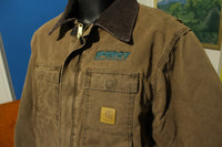 Carhartt C26CHT Chestnut Quilt Lined Brown Coat Arctic XXL Made In USA NEW!!