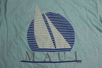 Maui Hawaii Vintage Serigraph Made in USA 80's Single Stitch Tourist T-Shirt