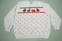 Panda Hearts Vintage 80s BJ Frog Made in USA Crewneck Sweatshirt