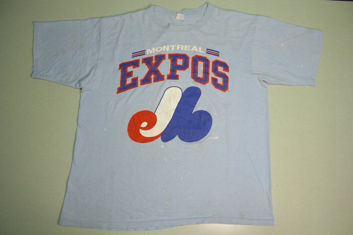 Montreal Expos Vintage Big Logo Artex MLB 1989 80's Single Stitch Baby –  thefuzzyfelt