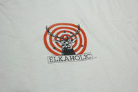 Elkaholic Barely Legal Far Side Style Vintage 80s Screen Stars Single Stitch 1989 T-Shirt